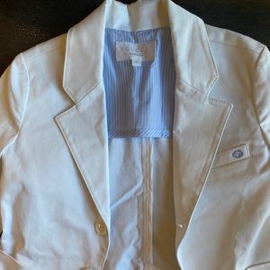 Gucci Boys White Jacket/ Blazer